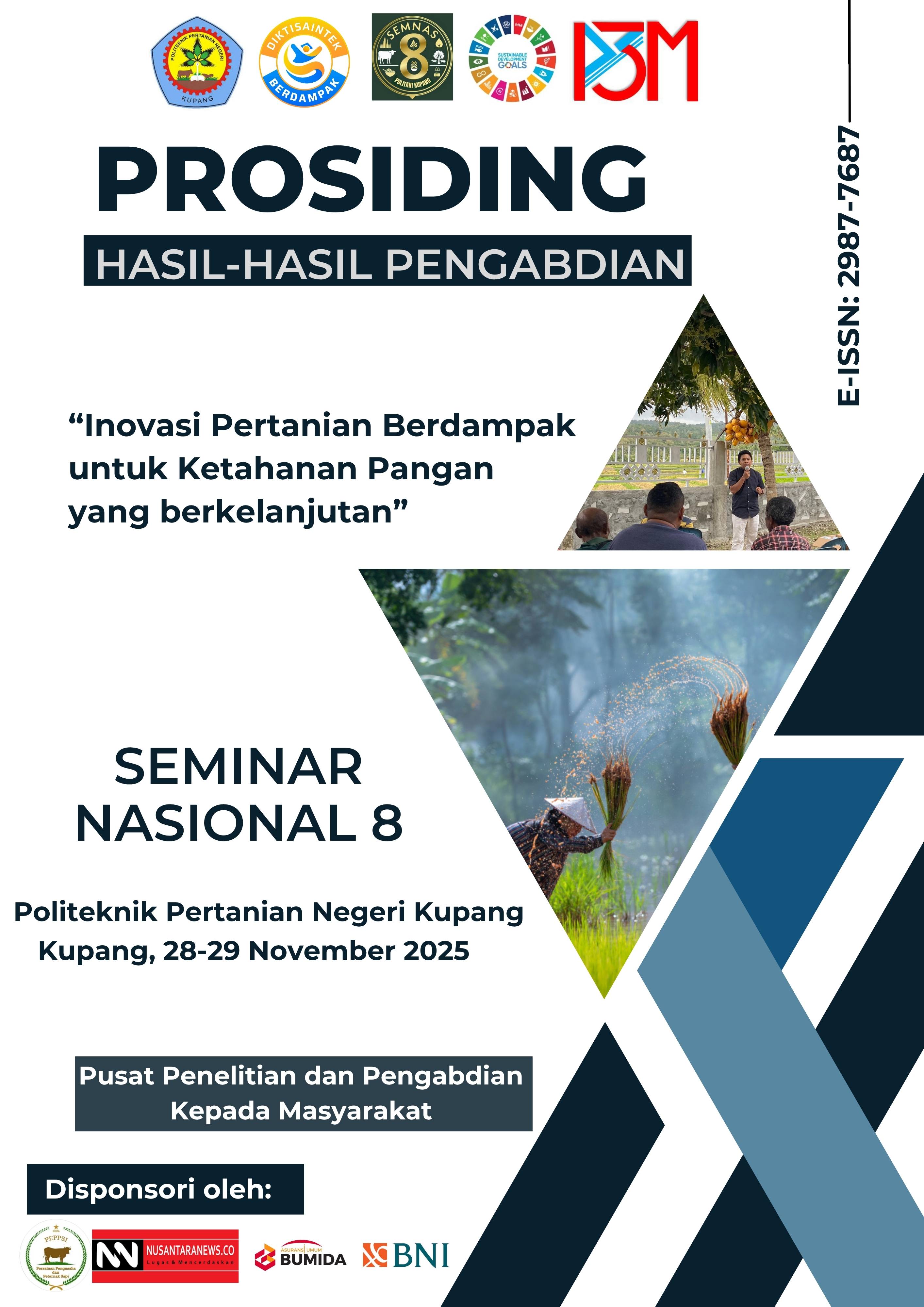 					View Vol. 8 No. 1 (2025): PROSIDING SEMINAR NASIONAL KE-8 HASIL – HASIL PENGABDIAN
				